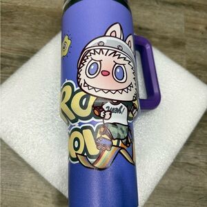 New Insulated Fashion Tumbler with Straw- Purple 40oz